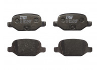 Brake Pad Set, disc brake COTEC GDB1384 TRW