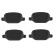 Brake Pad Set, disc brake COTEC GDB1384 TRW, Thumbnail 5