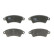 Brake Pad Set, disc brake COTEC GDB1385 TRW