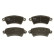 Brake Pad Set, disc brake COTEC GDB1385 TRW, Thumbnail 3