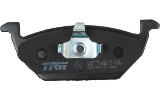 Brake Pad Set, disc brake COTEC GDB1386 TRW, Image 8
