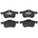 Brake Pad Set, disc brake COTEC GDB1388 TRW, Thumbnail 4
