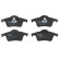 Brake Pad Set, disc brake COTEC GDB1389 TRW, Thumbnail 4