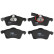 Brake Pad Set, disc brake COTEC GDB1391 TRW, Thumbnail 3
