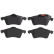 Brake Pad Set, disc brake COTEC GDB1391 TRW, Thumbnail 4