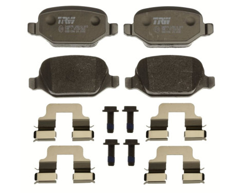 Brake Pad Set, disc brake COTEC GDB1396 TRW, Image 3