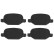 Brake Pad Set, disc brake COTEC GDB1396 TRW, Thumbnail 5