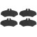 Brake Pad Set, disc brake COTEC GDB1399 TRW, Thumbnail 5