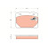Brake Pad Set, disc brake COTEC GDB140 TRW, Thumbnail 2
