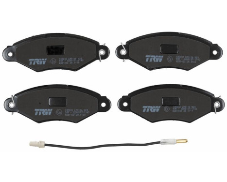 Brake Pad Set, disc brake COTEC GDB1402 TRW, Image 4