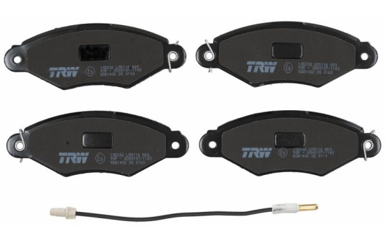 Brake Pad Set, disc brake COTEC GDB1402 TRW, Image 4