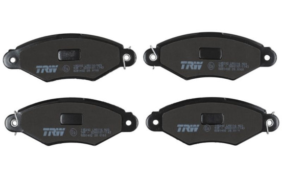 Brake Pad Set, disc brake COTEC GDB1402 TRW, Image 5