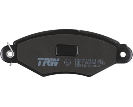 Brake Pad Set, disc brake COTEC GDB1402 TRW, Image 6