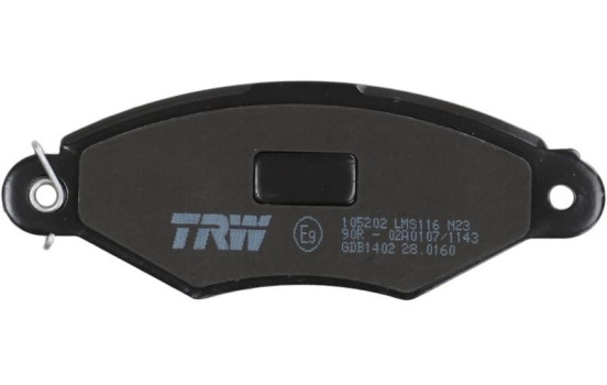 Brake Pad Set, disc brake COTEC GDB1402 TRW, Image 6