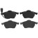 Brake Pad Set, disc brake COTEC GDB1403 TRW, Thumbnail 5