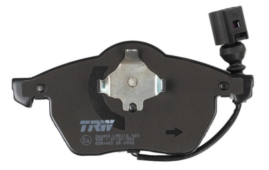 Brake Pad Set, disc brake COTEC GDB1403 TRW, Image 6