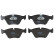 Brake Pad Set, disc brake COTEC GDB1404 TRW, Thumbnail 4
