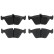 Brake Pad Set, disc brake COTEC GDB1404 TRW, Thumbnail 5