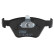 Brake Pad Set, disc brake COTEC GDB1404 TRW, Thumbnail 6