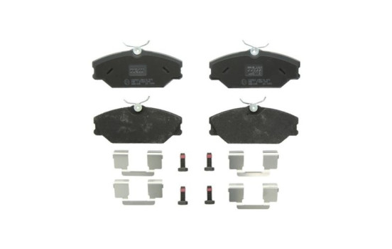 Brake Pad Set, disc brake COTEC GDB1405 TRW