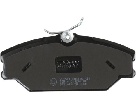Brake Pad Set, disc brake COTEC GDB1405 TRW, Image 7