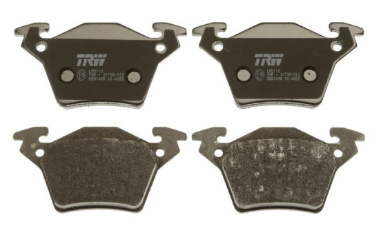 Brake Pad Set, disc brake COTEC GDB1408 TRW, Image 3