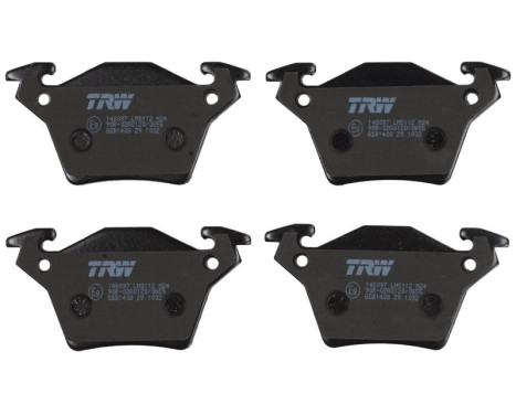 Brake Pad Set, disc brake COTEC GDB1408 TRW, Image 4