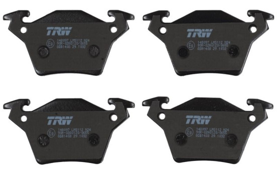 Brake Pad Set, disc brake COTEC GDB1408 TRW, Image 4