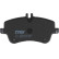 Brake Pad Set, disc brake COTEC GDB1413 TRW, Thumbnail 6