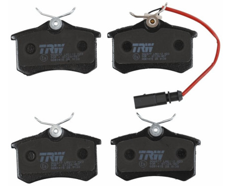 Brake Pad Set, disc brake COTEC GDB1415 TRW, Image 4