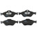 Brake Pad Set, disc brake COTEC GDB1419 TRW, Thumbnail 4