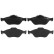 Brake Pad Set, disc brake COTEC GDB1419 TRW, Thumbnail 5