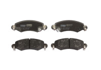 Brake Pad Set, disc brake COTEC GDB1420 TRW