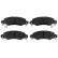 Brake Pad Set, disc brake COTEC GDB1420 TRW, Thumbnail 5