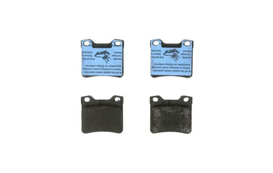 Brake Pad Set, disc brake COTEC GDB1432 TRW