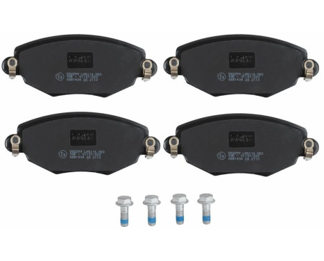 Brake Pad Set, disc brake COTEC GDB1434 TRW, Image 4