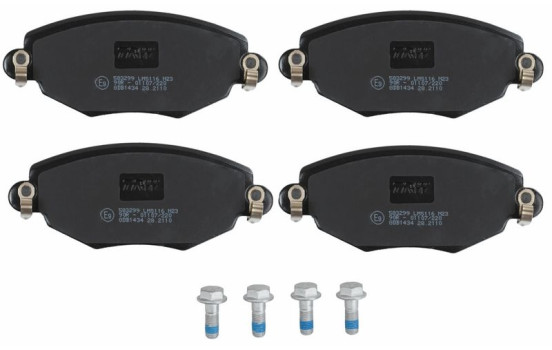 Brake Pad Set, disc brake COTEC GDB1434 TRW, Image 4