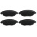 Brake Pad Set, disc brake COTEC GDB1434 TRW, Thumbnail 5