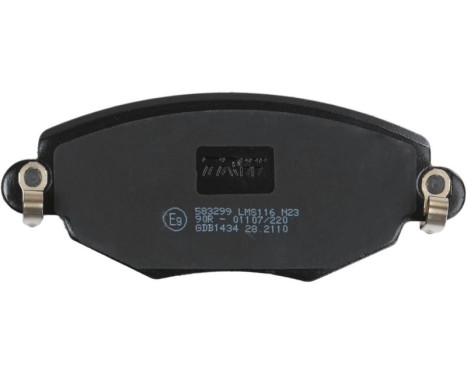 Brake Pad Set, disc brake COTEC GDB1434 TRW, Image 7