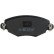 Brake Pad Set, disc brake COTEC GDB1434 TRW, Thumbnail 7