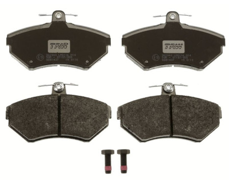 Brake Pad Set, disc brake COTEC GDB1437 TRW, Image 3