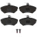 Brake Pad Set, disc brake COTEC GDB1437 TRW, Thumbnail 4