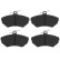 Brake Pad Set, disc brake COTEC GDB1437 TRW, Thumbnail 5