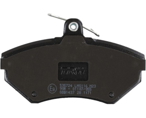 Brake Pad Set, disc brake COTEC GDB1437 TRW, Image 7