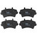 Brake Pad Set, disc brake COTEC GDB1442 TRW, Thumbnail 4