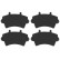 Brake Pad Set, disc brake COTEC GDB1442 TRW, Thumbnail 5