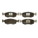 Brake Pad Set, disc brake COTEC GDB1443 TRW, Thumbnail 3