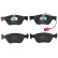 Brake Pad Set, disc brake COTEC GDB1445 TRW, Thumbnail 4