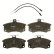 Brake Pad Set, disc brake COTEC GDB1446 TRW, Thumbnail 3