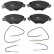 Brake Pad Set, disc brake COTEC GDB1448 TRW, Thumbnail 4